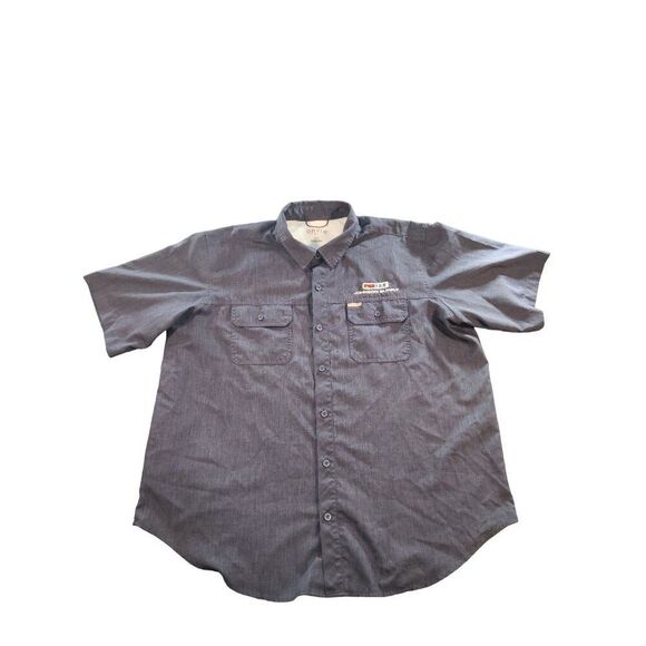 Orvis Fishing Button Up Shirts Men Sz XXL Johnson Supply Outdoor Utility Workwea - Picture 2 of 10